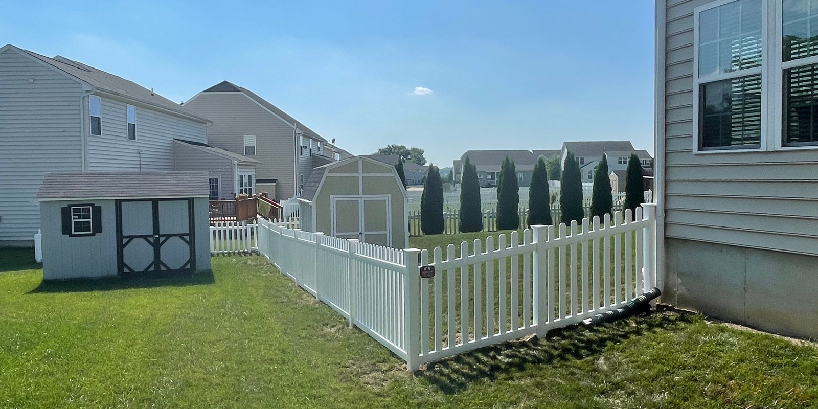 new fence